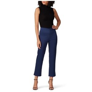 Maison De Papillon Kennedy Sateen Pants Stylish Crepe Blue in Size S or M